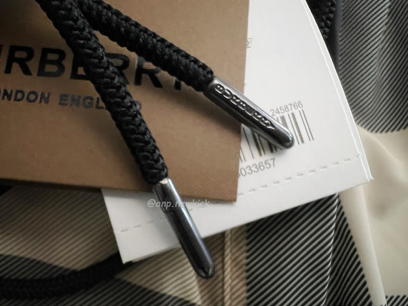 Burberry Check Drawcord Swim Shorts Archive Beige (5) - www.newkick.vip